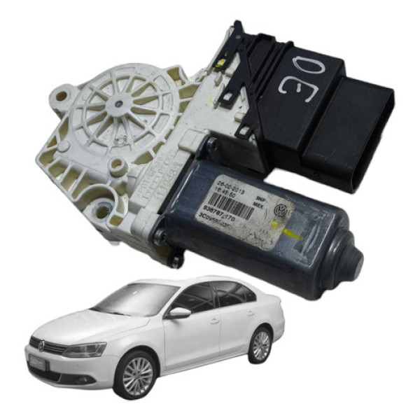 Motor Vidro Eletrico Dianteiro Esquerdo Jetta 2.0 2011 Usado