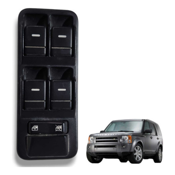 Comando De Vidro Dianteiro Esquerdo Discovery 3 2004 2 Usado