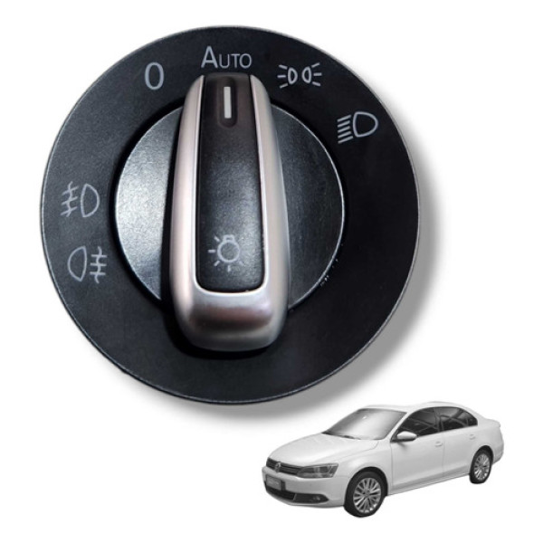 Comando Farol Vw Jetta 2011 2016 Usado