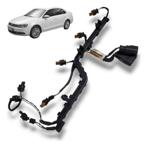 Chicote Bicos Injetores Vw Jetta Tsi 2.0  2011 2013 Original