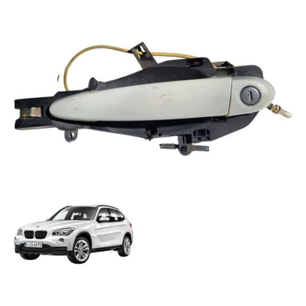 Maçaneta Dianteira Esquerda Bmw X1 2013 2014 2015 Usado