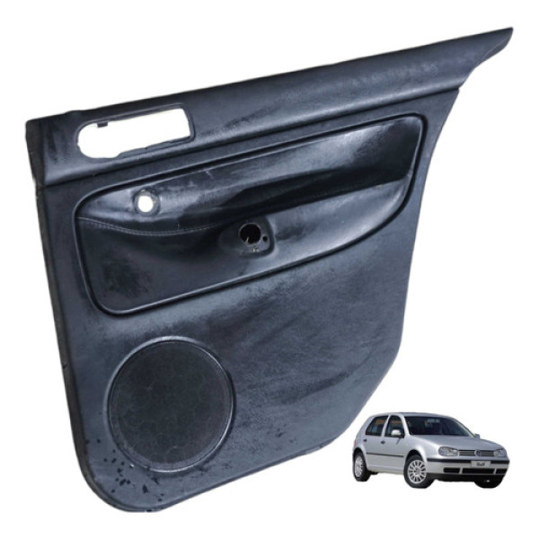Forro De Porta Traseiro Esquerdo Bora 2000 2009 Usado