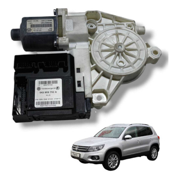 Motor Vidro Dianteiro Vw Tiguan 2009 2013 Lado Dir Usado