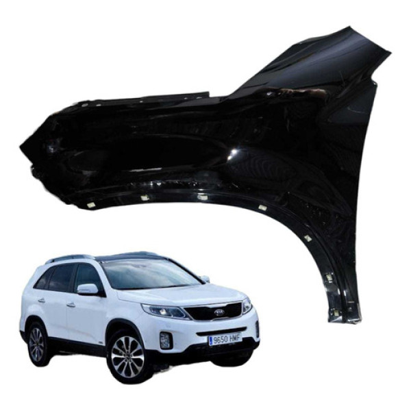 Paralama Esquerdo Kia Sorento 2009 2014 Detalhe