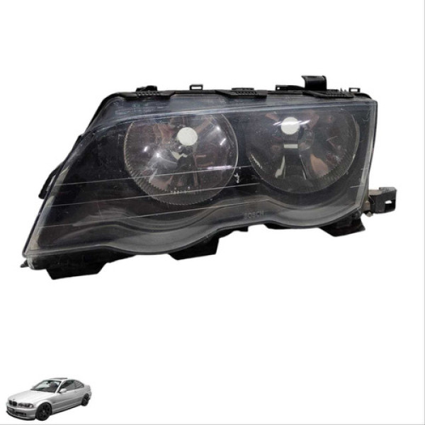  Farol Esquerdo Bmw Serie 3 1990 1993 1995 1997 1999 Usado