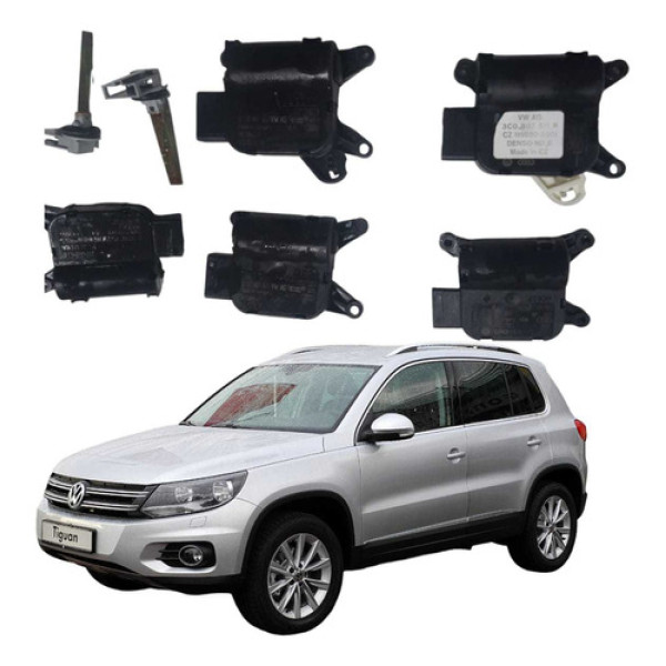 Kit Atuador Sensor Caixa Ventilação Tiguan Tsi 2009 2013