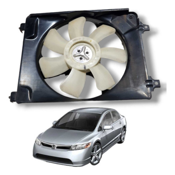 Ventoinha Radiador Honda New Civic G8 1.8 2007 2011 Usado