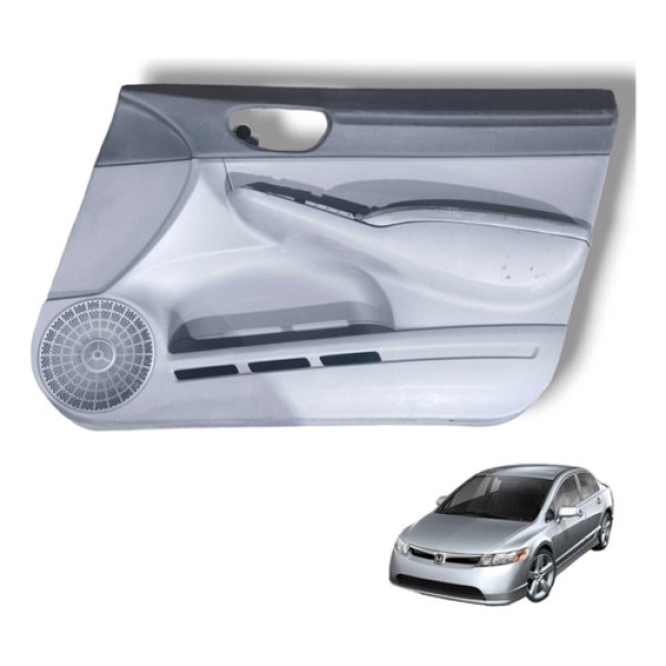 Forro Porta Dianteiro Direito  New Civic G8 2007 2011