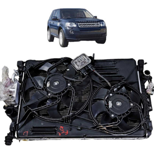 Kit Radiador Condensador Freelander 2 2.2 Diesel 2007 A Usad